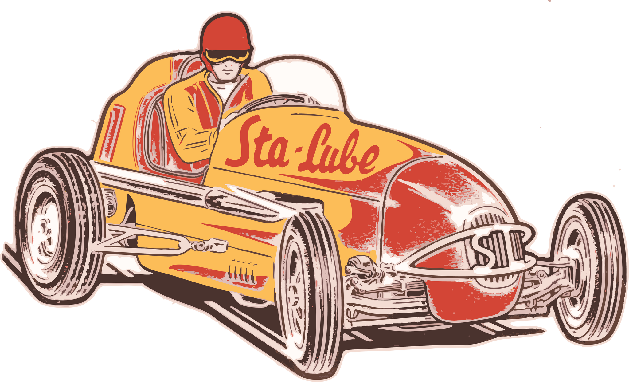 Sta-Lube - Unisex oversized hoodie