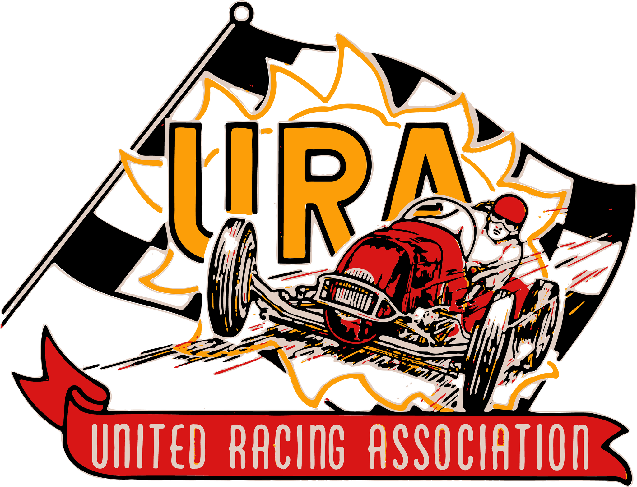 URA United Racing Association - Unisex midweight hoodie