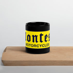 Vintage Montesa Motorcycles Sign - Black Mug