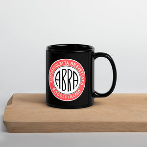 ABRA Moto logo on Black Mug