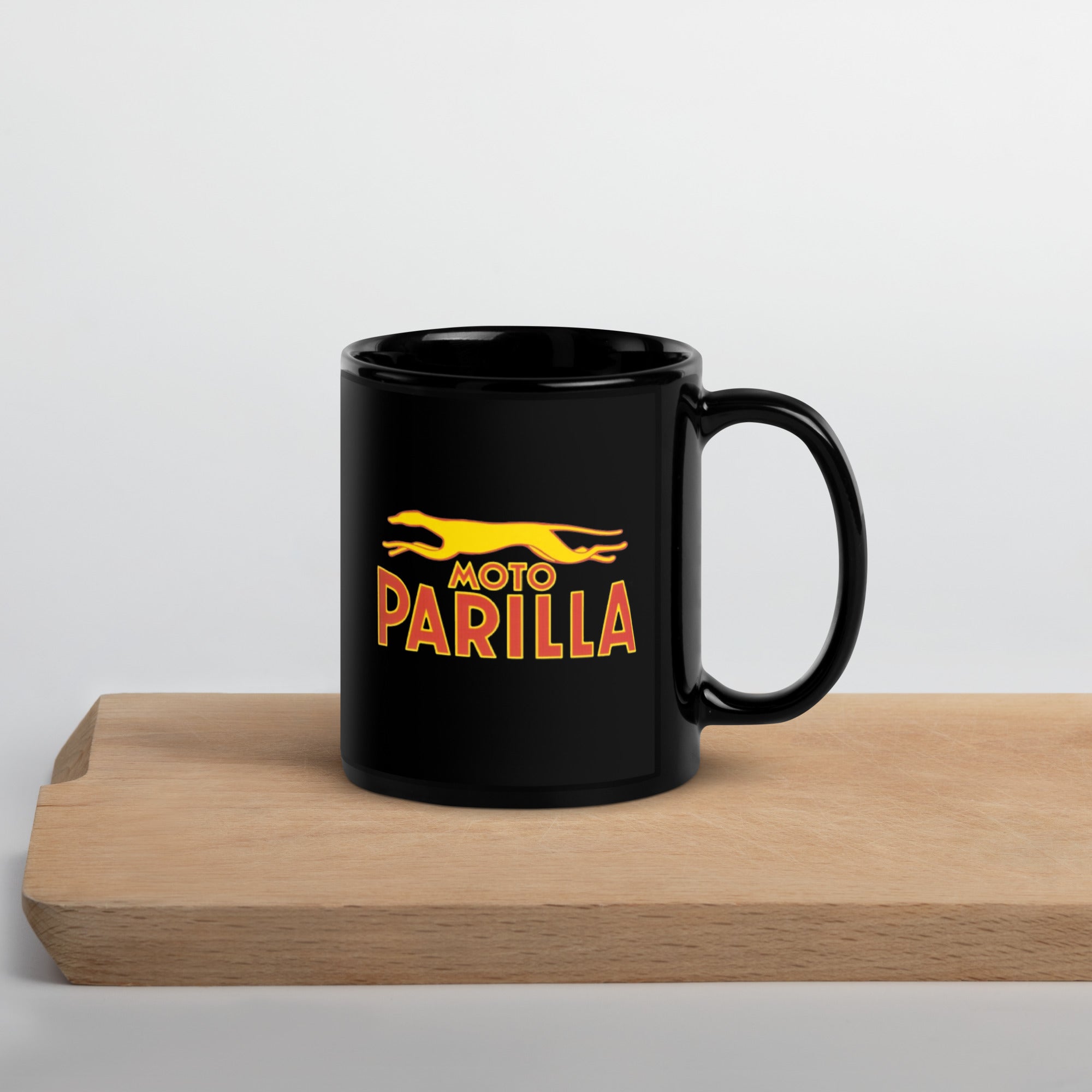 Vintage Moto Parilla Badge on 11oz Mug