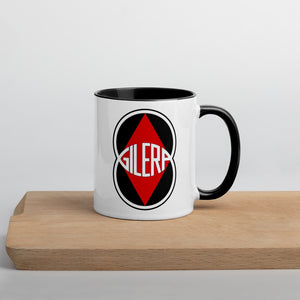 Vintage Gilera logo on 11oz mug