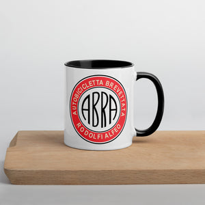 ABRA Moto logo on 11oz mug