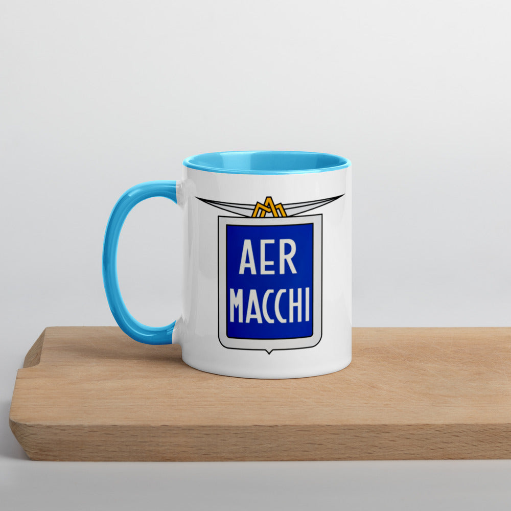 Vintage Aermacchi Logo on 11oz mug
