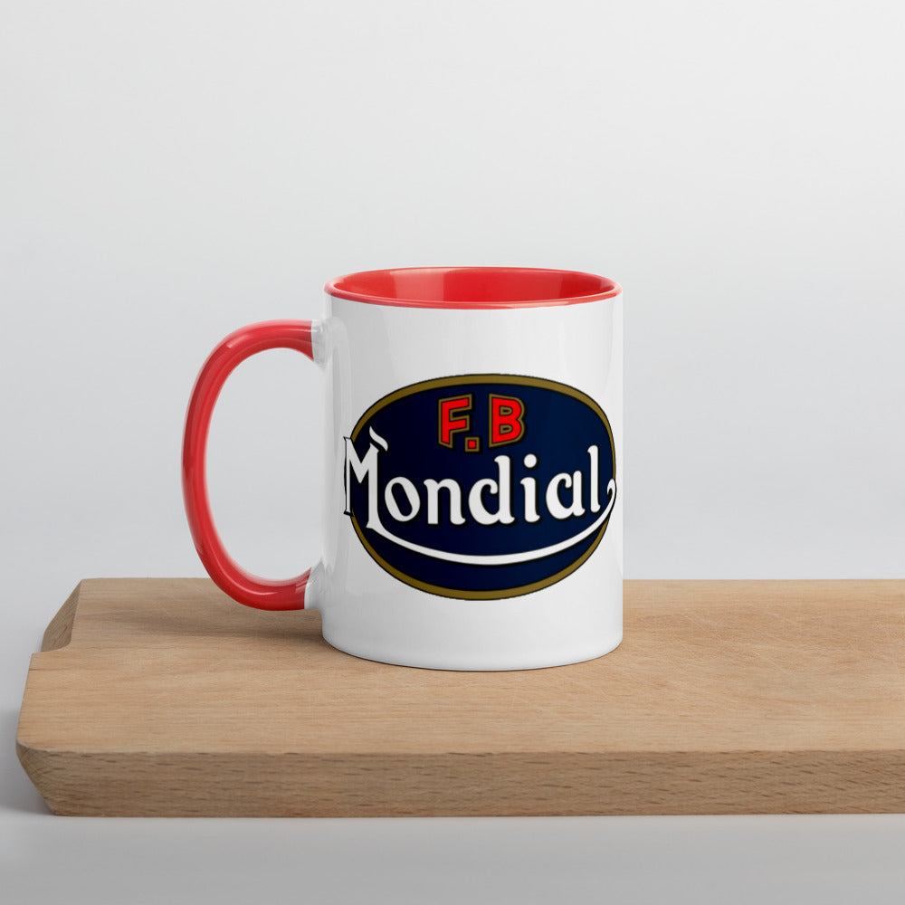 Vintage F.B. Mondial Badge on 11oz mug