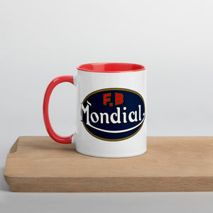 Vintage F.B. Mondial Badge on 11oz mug
