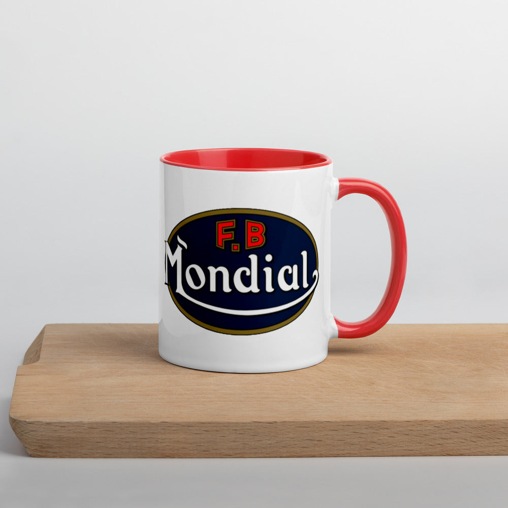 Vintage F.B. Mondial Badge on 11oz mug