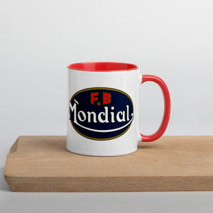 Vintage F.B. Mondial Badge on 11oz mug